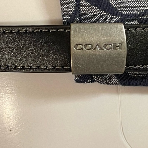 COACH New York Signature Chambray Baseball Hat New with Tags What is your Style? - Picture 6 of 7